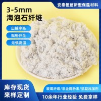廠家3-5mm海泡石纖維防火材料專用剎車片用海泡石無石棉礦物纖維
